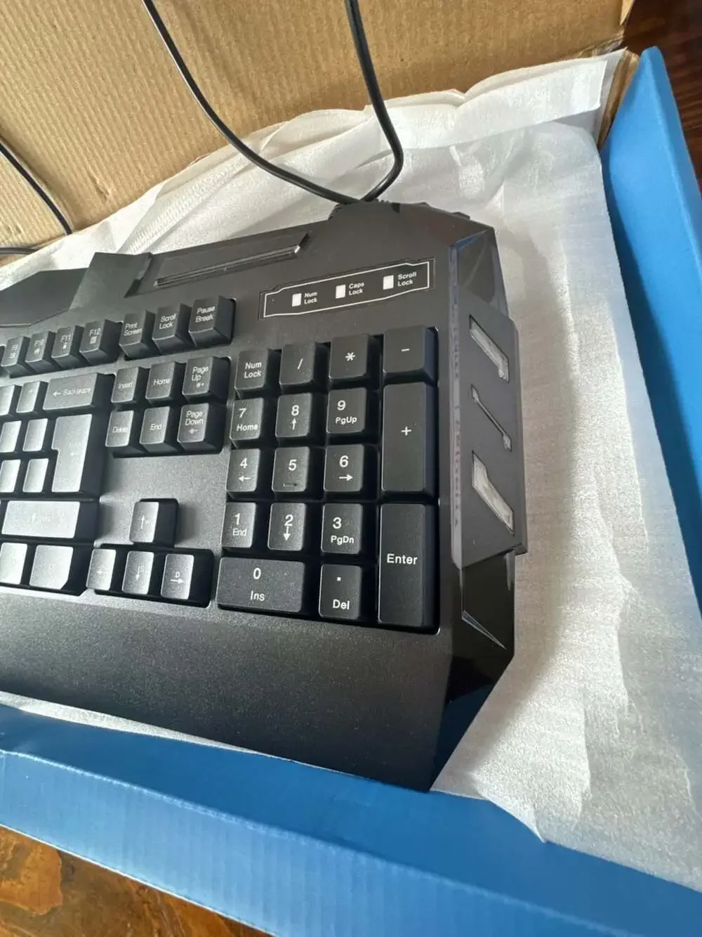 Titan Panther T-18 Aurora Gaming Keyboard Multi Color LED